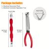 Automotive Electrical Connector Tool Kit, Disconnect Pliers & Terminal Remover for Car Wire Harness Repairs.