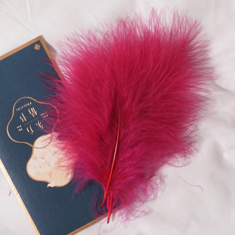 50Pcs Fluffy Turkey Marabou Feather 10-15Cm Turkey Feathers Decoration Accessories For Jewelry Clothes Wedding Plumes DIY Crafts