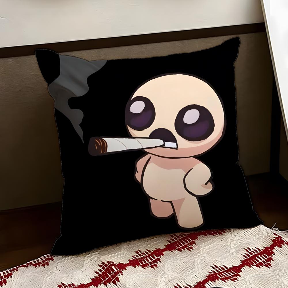 The BBinding of Isaac Cushion Cover Reversible Soft Durable Pillow Cover Home  Car MultiScene Use for Daily Comfort