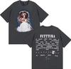 Tini Stoessel Futttura World tour 2026 graphic cotton unisex shirt Summer Oneck Unisexs Y2k hiphop Short Sleeve Tshirt fan gift