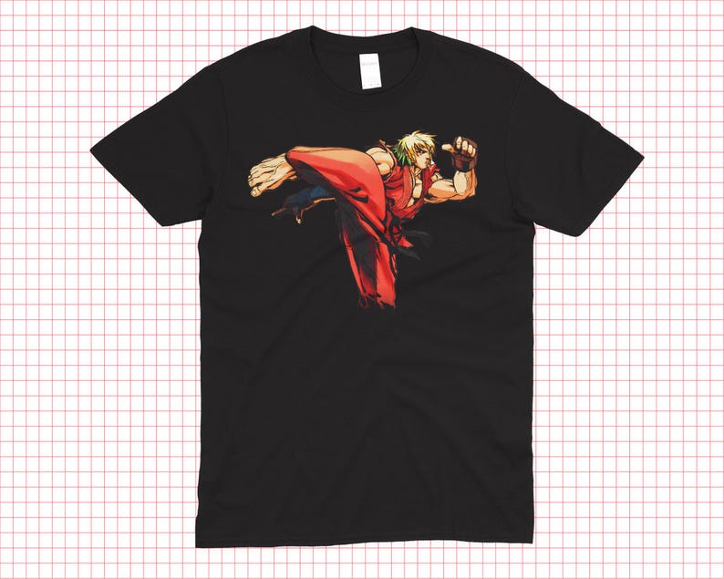 STREET FIGHTER Video Game T-shirts Unisex Birthday Gift For Gamers and Collectors Retro High Quality Vintage Tshirt Shirt T-Shirt