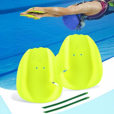 2 Pcs Swim Paddles Hand for Adults And Kids Swim Training Hand Fins Flippers Adjustable Swimming Hand Paddles for Men Women