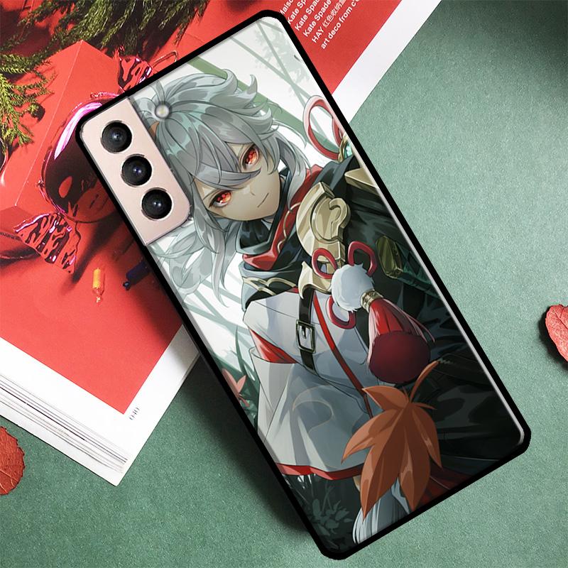 Genshin Impact Kaedehara Kazuha Phone Case For Samsung Galaxy S25 Ultra S9 S10 S20 S20 S21 S22 S23 Plus S24 FE Back Cover