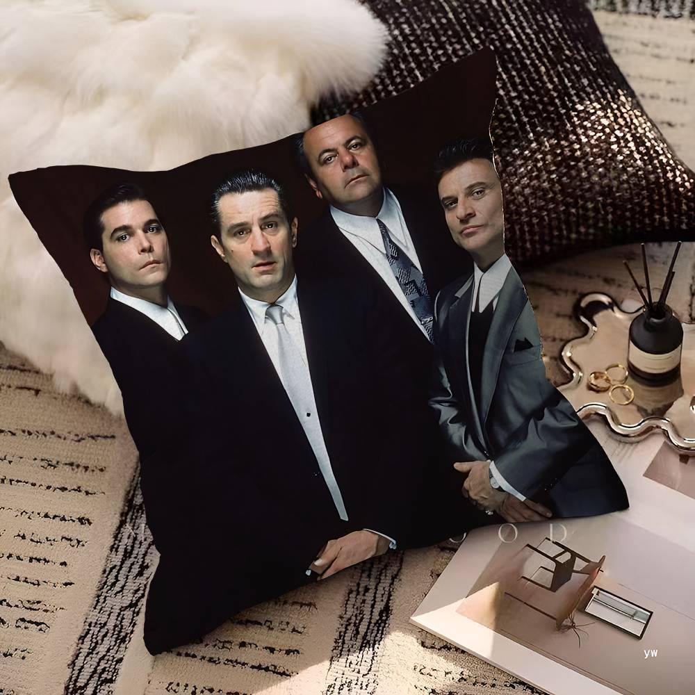 Classic Movie The Godfather Pillow Cover Design Cushion Cover Decor Holiday Decorati