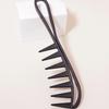 Large hair comb with wide teeth, Shun hair hair hair removal comb, suitable for dry and wet hair, suitable for men and women