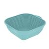 Silicone Bread Basket Baking Dessert Oval Dough Bread Proofing Baskets Collapsible Storage Fermentation Sourdough Basket Kitchen