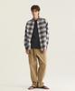 Oteumilkape Herringbone Fatigue Pants - Beige