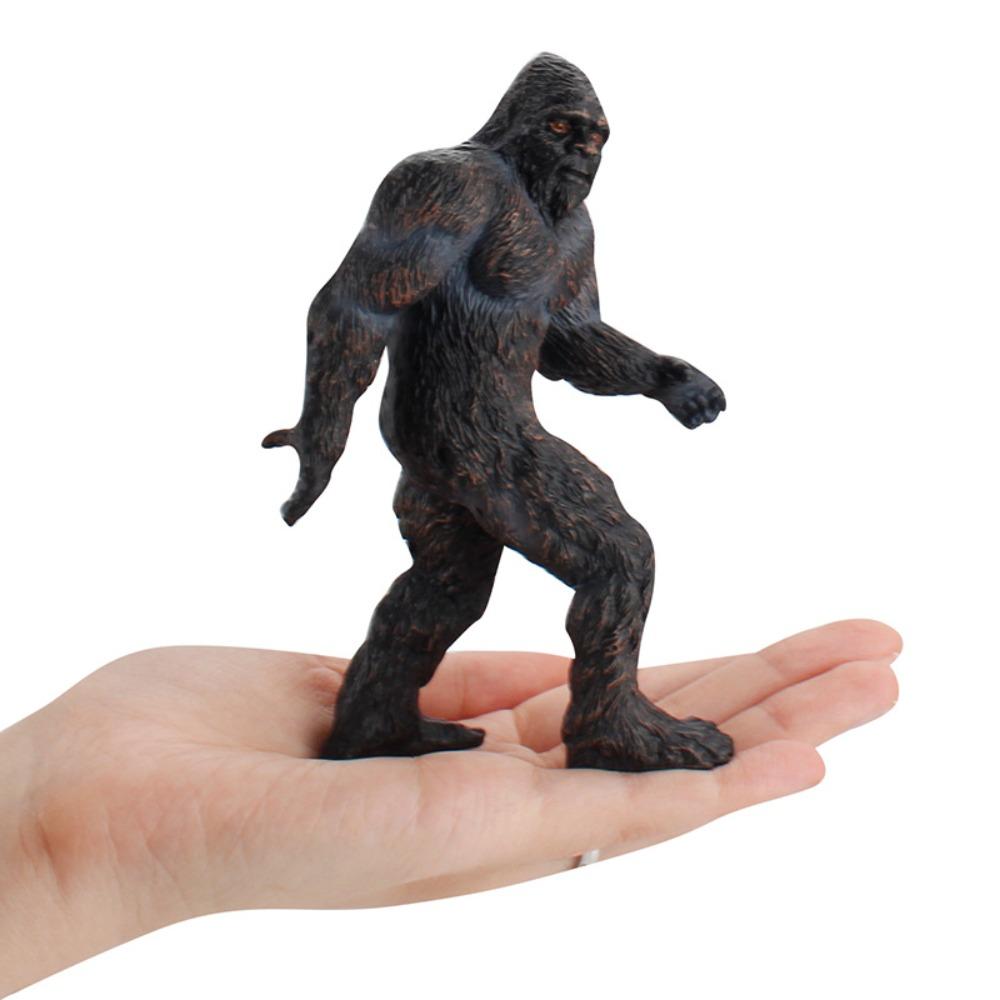 5.9inch Primitive Animal Tabletop Decorations Black Brown Indoor Desk Decoration Gift  Home