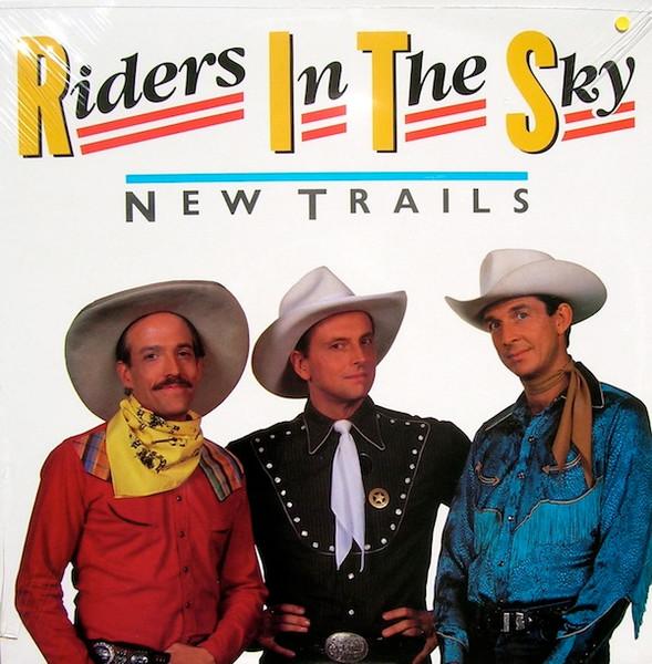 

LP Record RIDERS IN THE SKY - New Trails 0220 Rounder Records 1986 US Folk Used