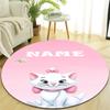 Personalized M-Marie Round Chair Office Rug - Perfect for Mat, Office Chair & More - Ideal Gift for Birthdays and Holidays