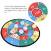 Flannelette Durable Cartoon Lightweight Children Suction Cup Dartboard Indoor Outdoor Sports