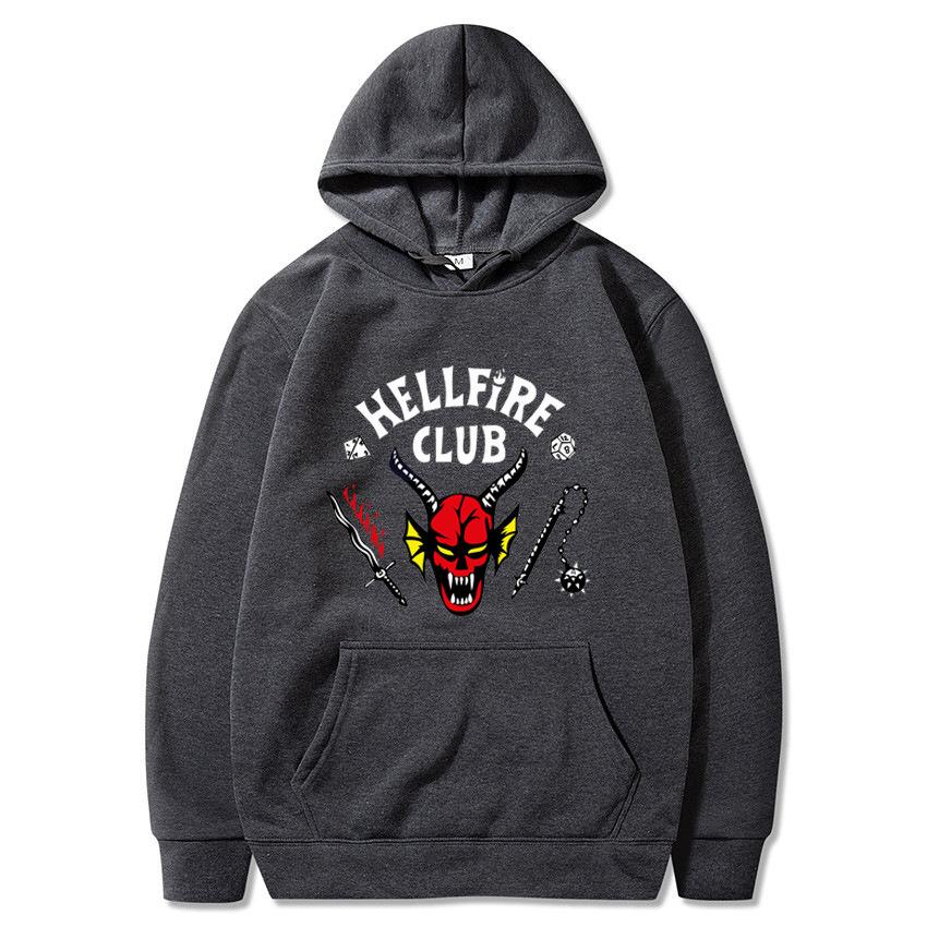Stranger Things Season 4 Hellfire Club Hooded sweatshirt