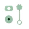 3 Pezzi Tappo per Cannuccia in Silicone Copertura Antipolvere Tappo Ermetico Tappi Anti-Sversamento per Bicchieri da Viaggio e Bicchieri d'Acqua da Esterno