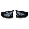 2 Piezas Cubiertas de Espejo Retrovisor Lateral Trasero para Coche Auto para Ford Focus MK2/MK3 Sedán(DYB) Torneo(DYB) Coche Hatchback