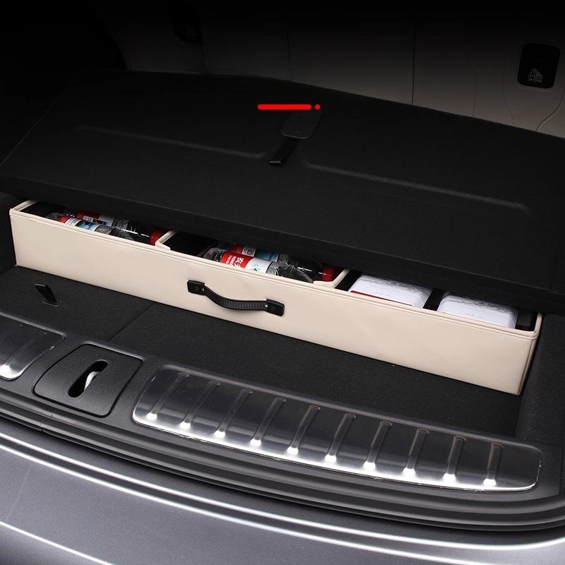 Trunk Lower Storage Box For NIO ES6 EC6 2024-2025 Trunk Storage Box Car Interior Accessories Lower Boot Storage Compartment