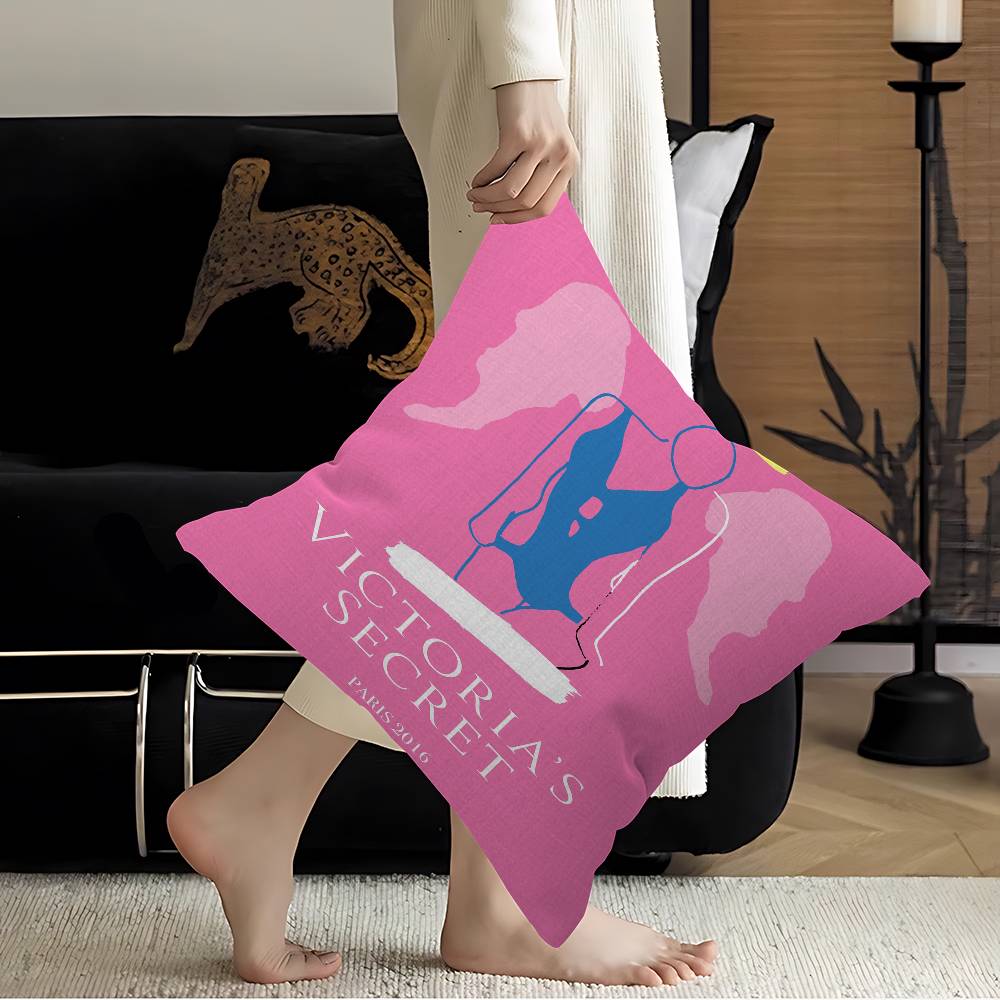 V-VictoriaS Fashion S-Secret Maple Design Cushion Cover Happy Autumn Harvest Decor Holiday Decorati Pillow Cover