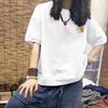 100% Cotton Women's Casual Short Sleeve Loose Fit Print T-Shirt - Trendy Plus Size Half Sleeve Design