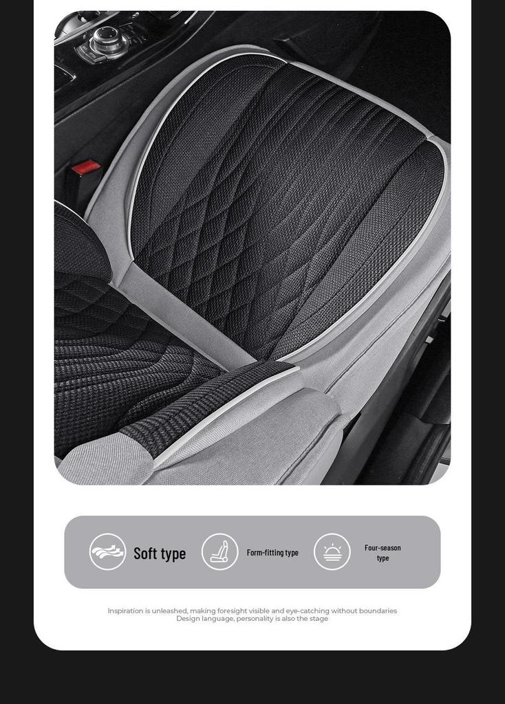 Universal Full Surround Car Seat Covers for All Seasons, Business Style, Five-Seater Coverage