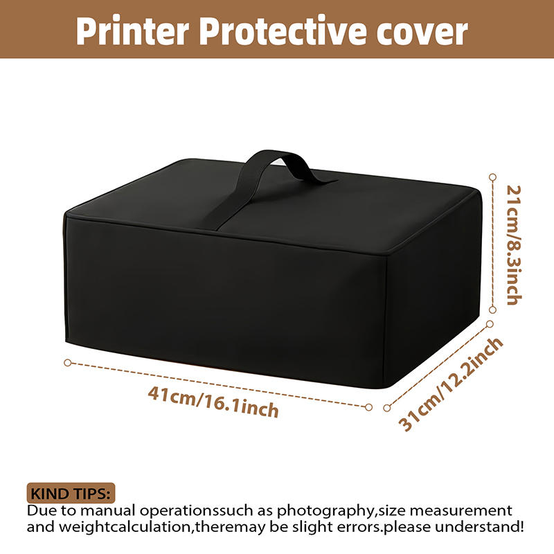 

Reinforced Handle Printer Dust Cover Waterproof Open Bottom Protective Sleeve with Drawstring Anti-Static Printer Cover Case