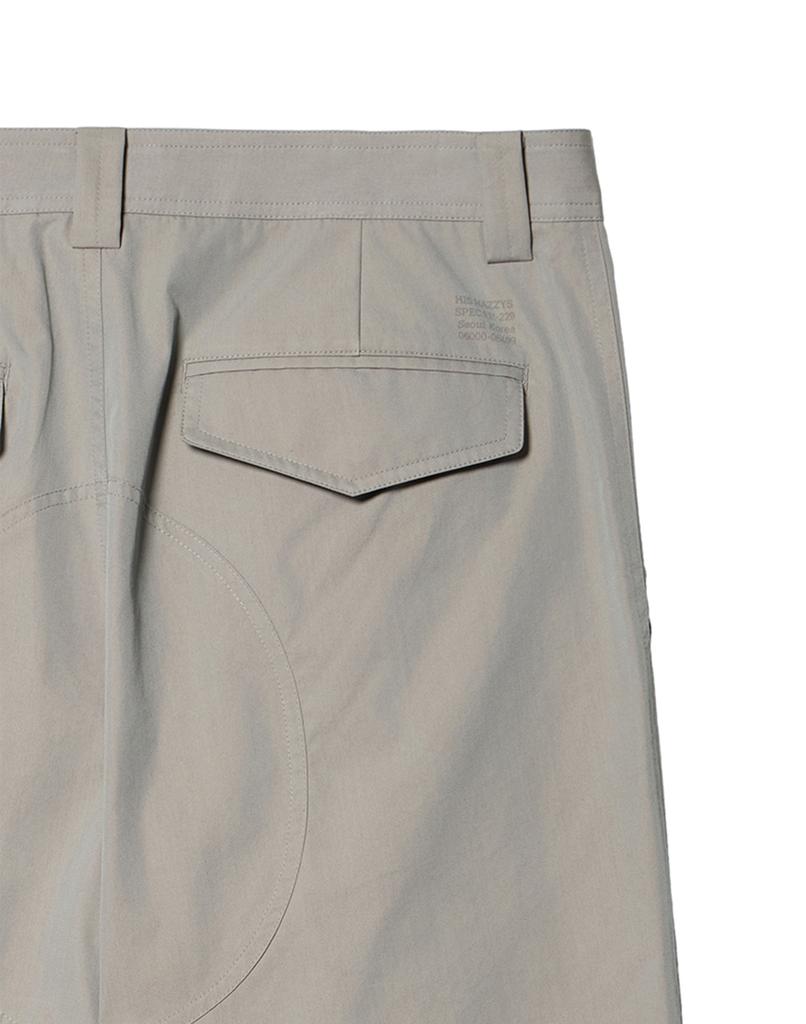 Hejiseu [His] Cinder Military Pants