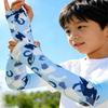 Mangas de Brazo para Correr en Verano Niños Puño Ajustable Protección UV Cubrebrazos Parasol Seda de Hielo Protección Solar Exterior Mangas de Brazo
