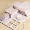 Thickening Felt Chair Leg Pads 5mm Self Adhesive Furniture Chair Table Leg Pads Wood Floor Protectors Felt Anti-Slip Pads