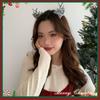 Sequin Christmas Elk Hairpin Merry Christmas Decor Plush Hair Clip  Girls