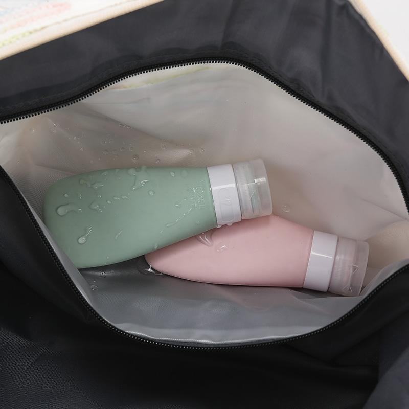 Reisetasche, Aufbewahrungstasche mit großer Kapazität, getrennt für Trocken- und Nasslagerung, Schwimm- und Sporttasche mit getrennten Schuhtaschen