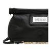 Maison Margiela Glam Slam Clutch With Removable Adjustable Chain Shoulder Strap Women Shoulder Bag Black S61WF0021PR818T8013