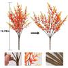 1–6 Bündel künstliche Herbstblumen, UV-beständig, Herbstdekorationen für Thanksgiving, Zuhause, Küche, Zimmer, Bauernhaus, Blumenarrangements für drinnen und draußen