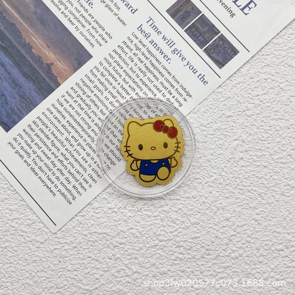 High-Value Cute Gold 999 Cat Foot Phone and Refrigerator Stickers - Perfect Small Gift for Friends