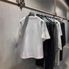 Summer New Trendy Brand Peacock Feather Short-sleeved T-shirt For Men, Light Luxury Trendy Round Neck, Versatile Half-sleeve