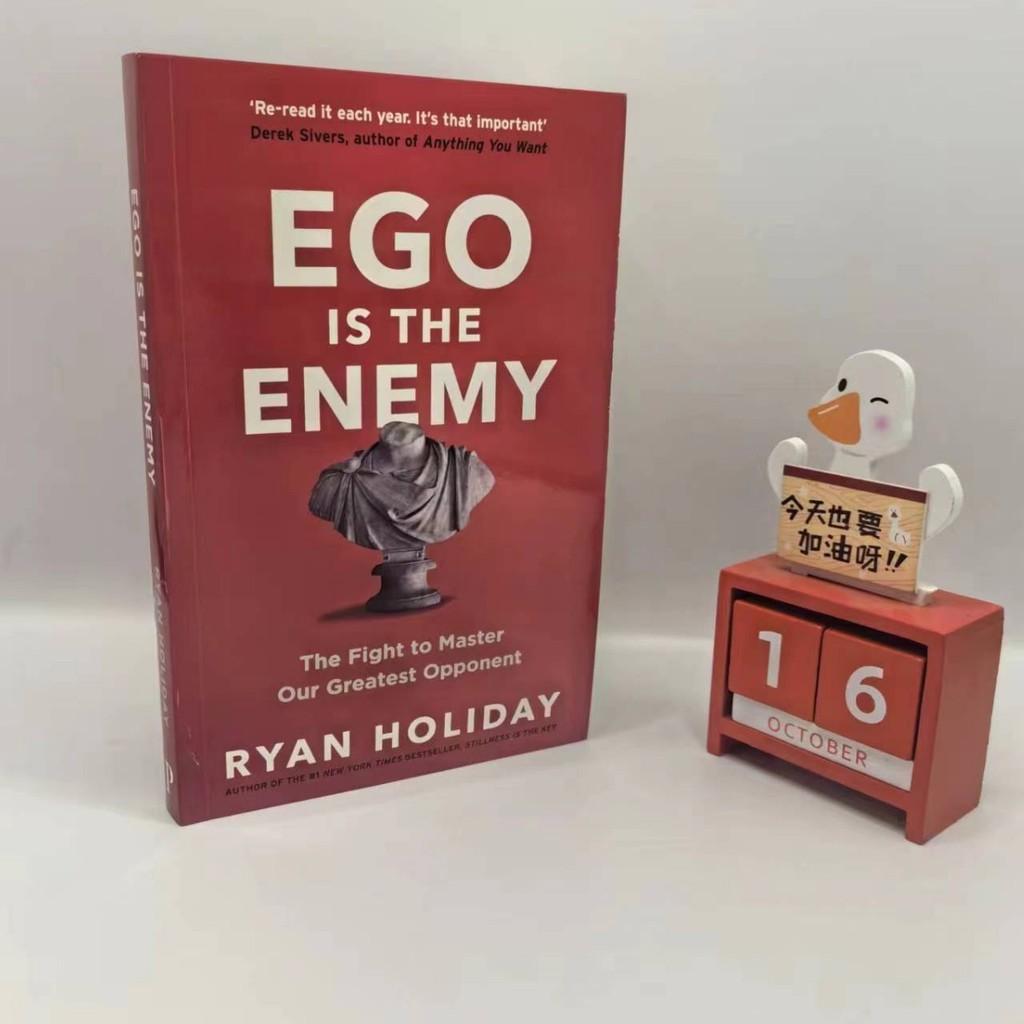 Inspiring English Self-help Book Ego Is The Enemy By Ryan Holiday For Personal Growth