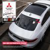 Wasserdichter Glas Statischer Aufkleber Auto Zubehör für Montero Sport Strada L200 Xpander V73 V93