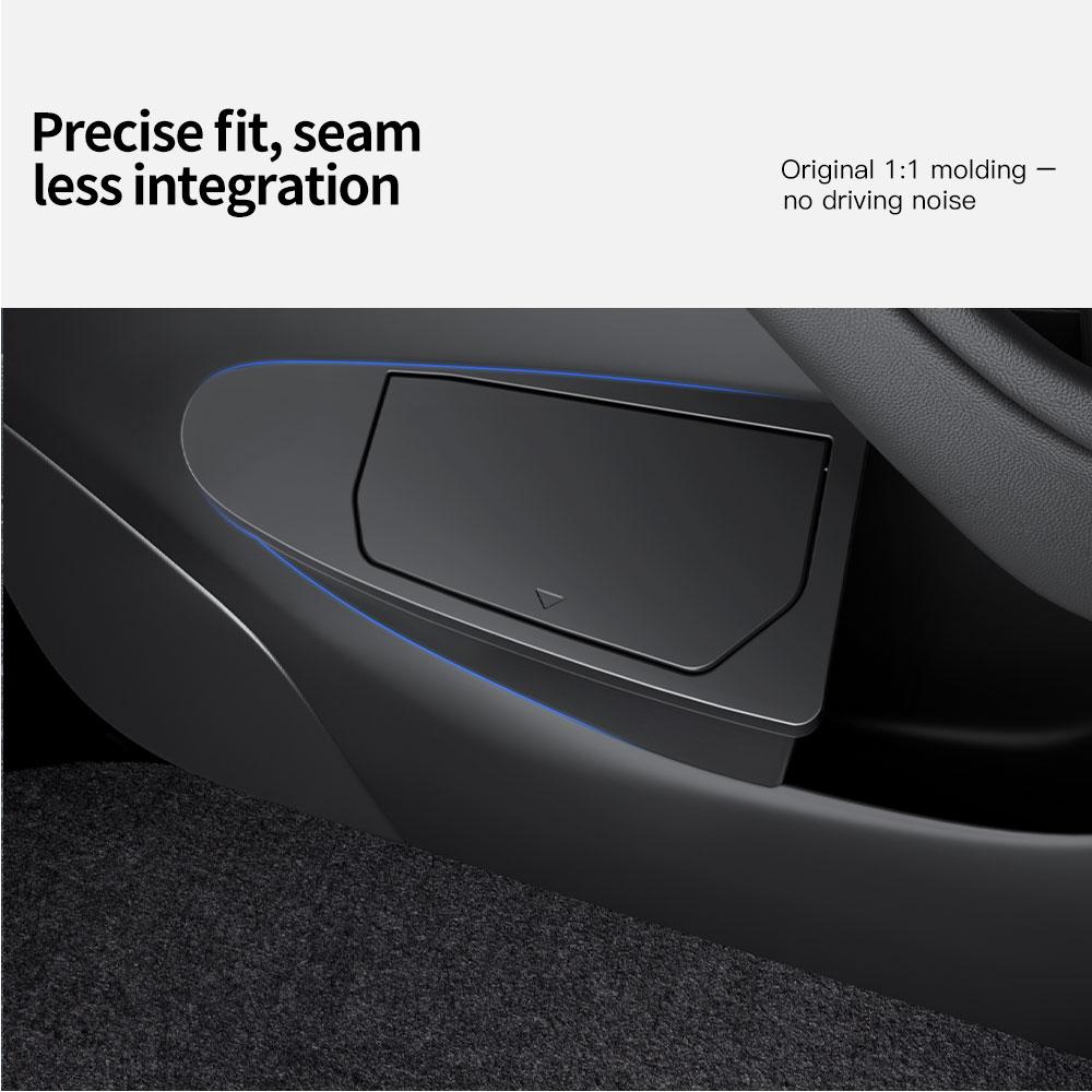YZ Front Door Storage Trash Can for Tesla Model Y Juniper 2025 Car Door Storage Box Multi Functional Storage Box Car Accessories