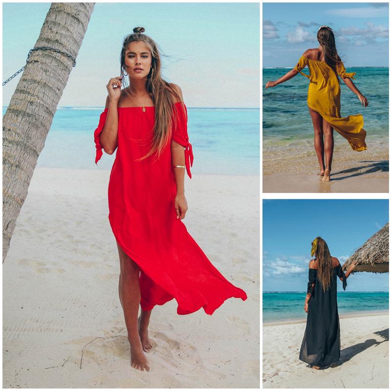 Bandeau Maxi Dress Swimwear Cover 