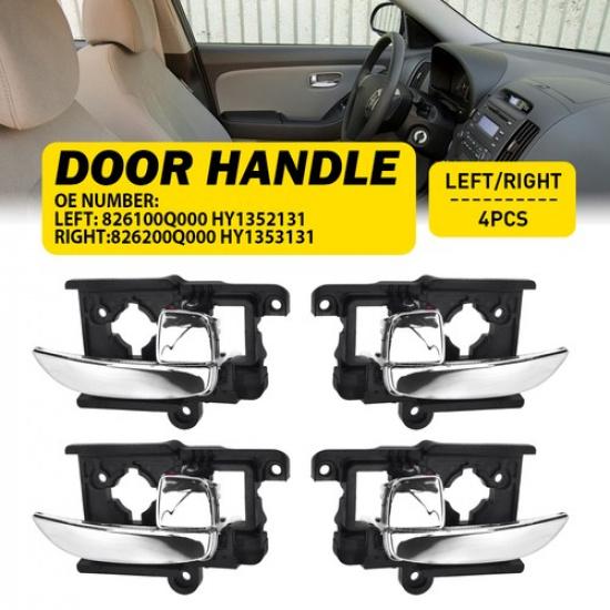 For Hyundai 07-10 Elantra Front/Rear Left Right Interior Door Handle 826100Q000