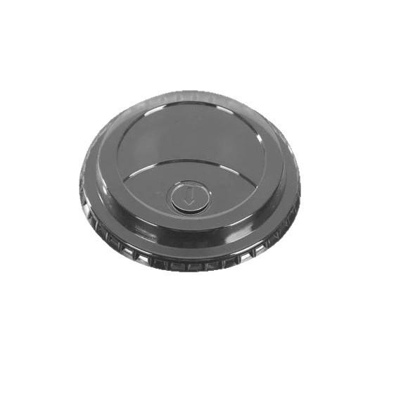 98mm PET Milk Tea Cup Lid - High Quality, Transparent, Flat, Spherical, Tall, Direct Drinking Design