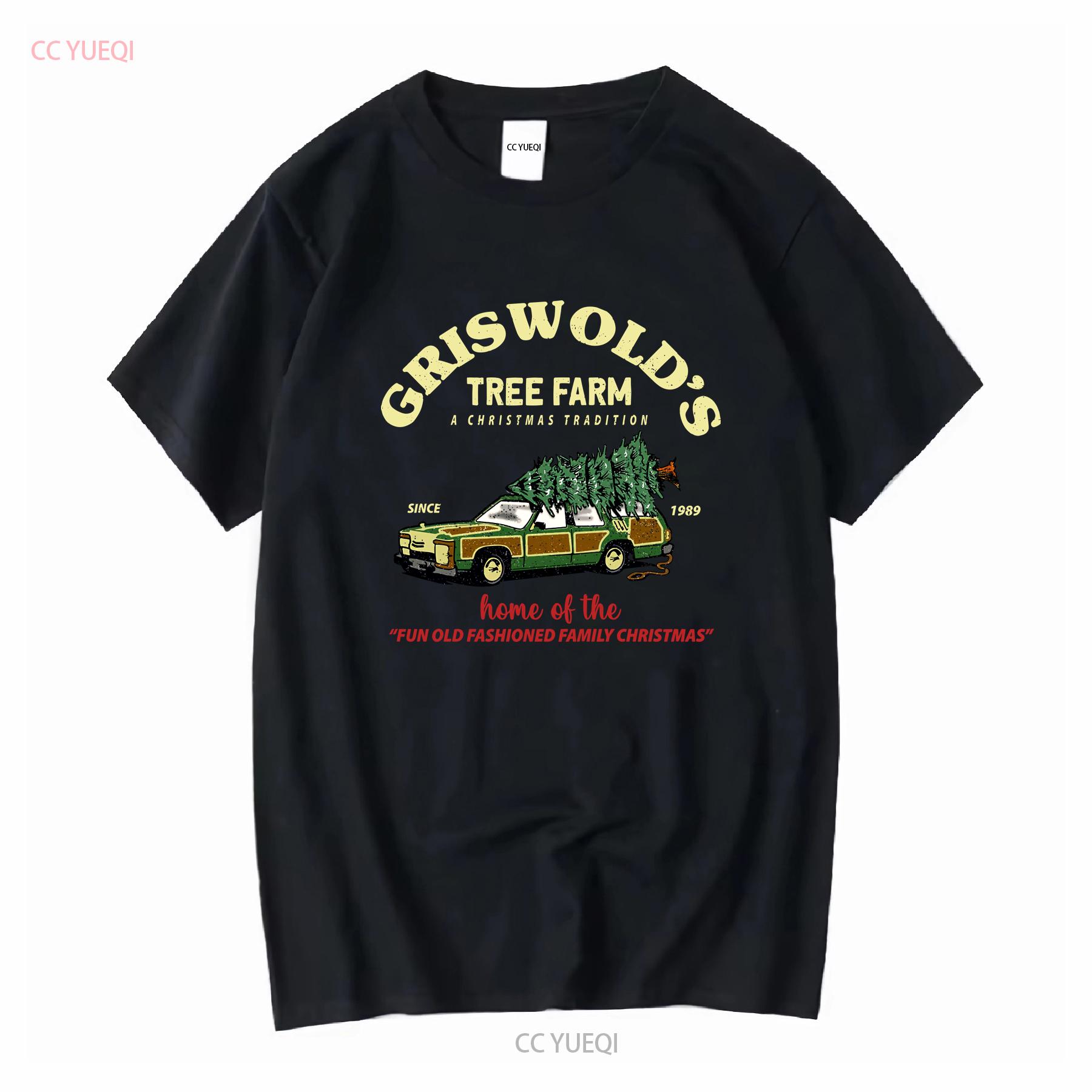 

Griswolds Tree Farm T Shirt Christmas Vacation Xmas Family Griswold long or short sleeves vintage Washed Slightly fashion 4XL