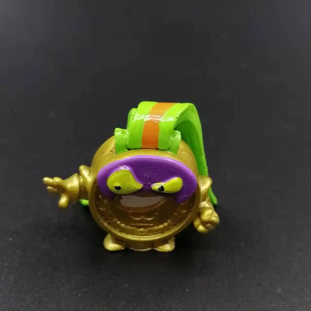 Original Superzings Superthings Gold Silver Super Zings Ultra Rare Anime Trash Dolls Action Figures 3CM Model Toys Boys Gifts