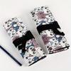Constellation Printing Canvas Roll Up Pen Curtain Pencil Bag Case Makeup Brush Wrap Holder Storage Pouch Stationery Organizer