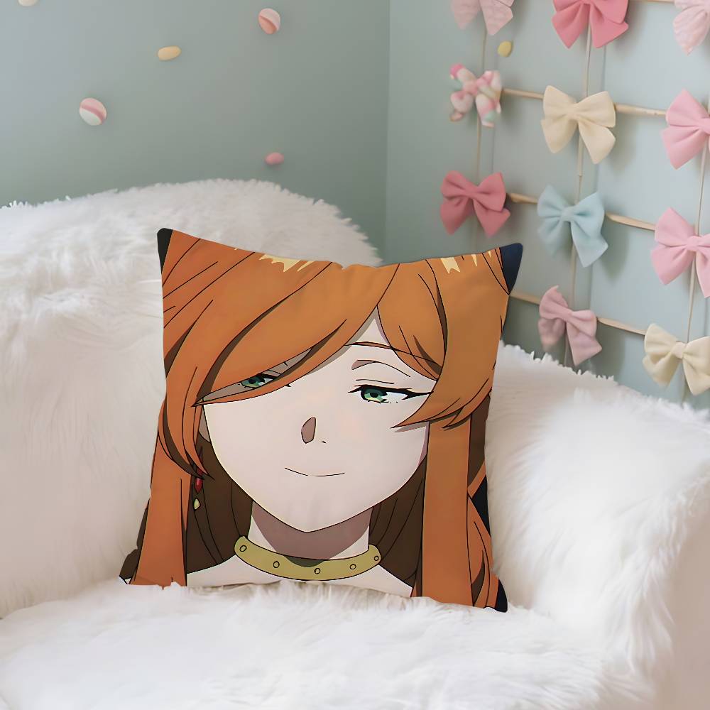 Anime F-Frieren Cute Case Plush Fabric Soft Pillowcase Double Sided Print Cushion Cover Household Gifts