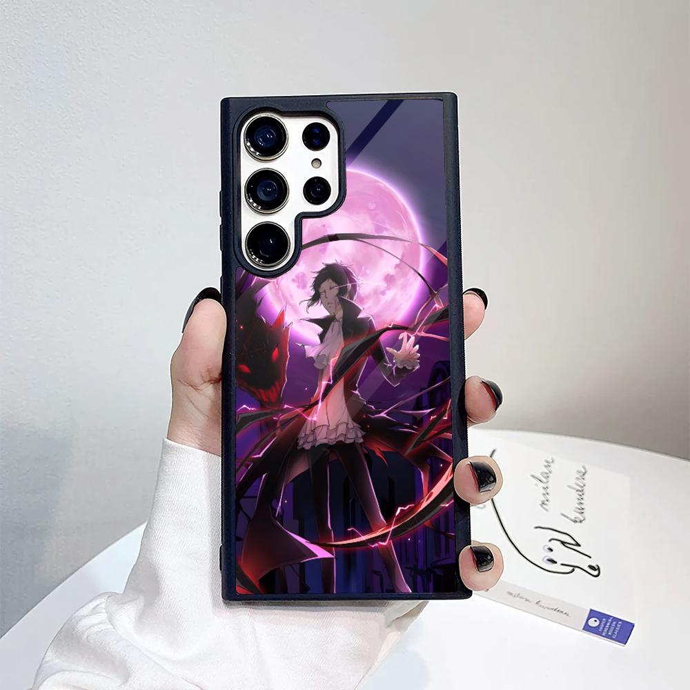 

Чехол для телефона Bungo Stray Dogs для Samsung Galaxy S26 S25 S24 S23 S22 S21 S20 FE Edge Pro Plus Ultra PC+TPU Galaxy S23