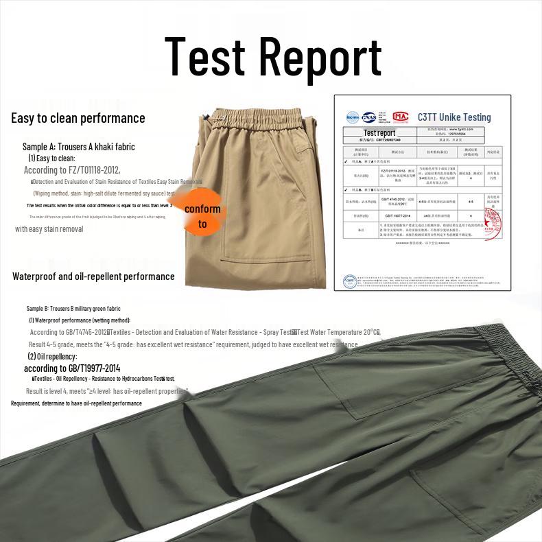 Foss Phil Men's Autumn/Winter Loose Straight Cargo Pants