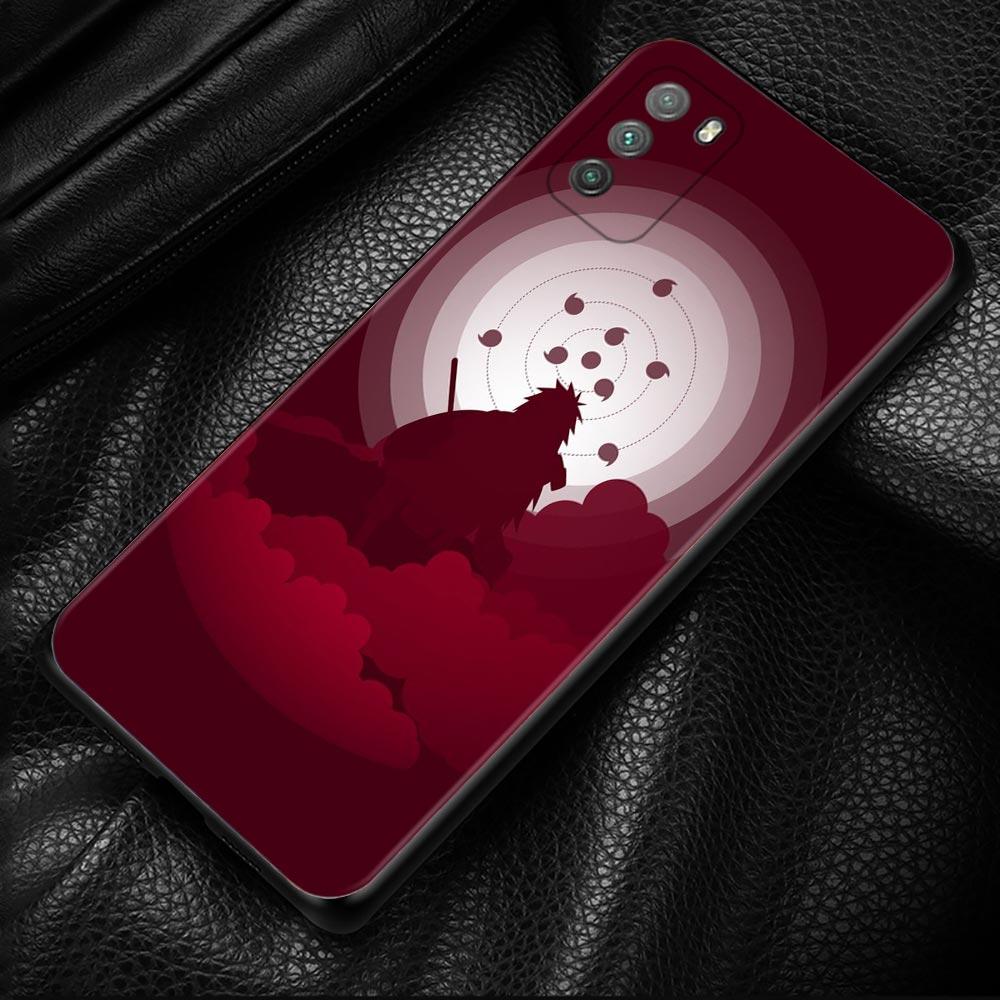 Naruto Anime Phone Case For Xiaomi Poco X3 NFC M3 M4 Pro F3 GT Mi 12 10T Note 10 11 Lite 11T Pro 9T CC9 Cover Silicone Coque