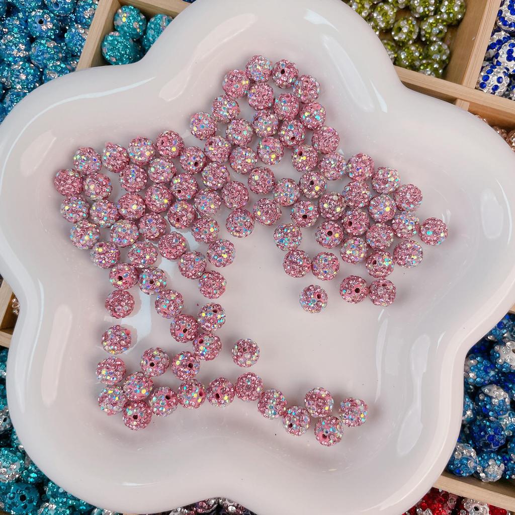 Handmade Rhinestone Crystal Beads for DIY Jewelry: Diamond Ball, Spacer, Pendant Materials