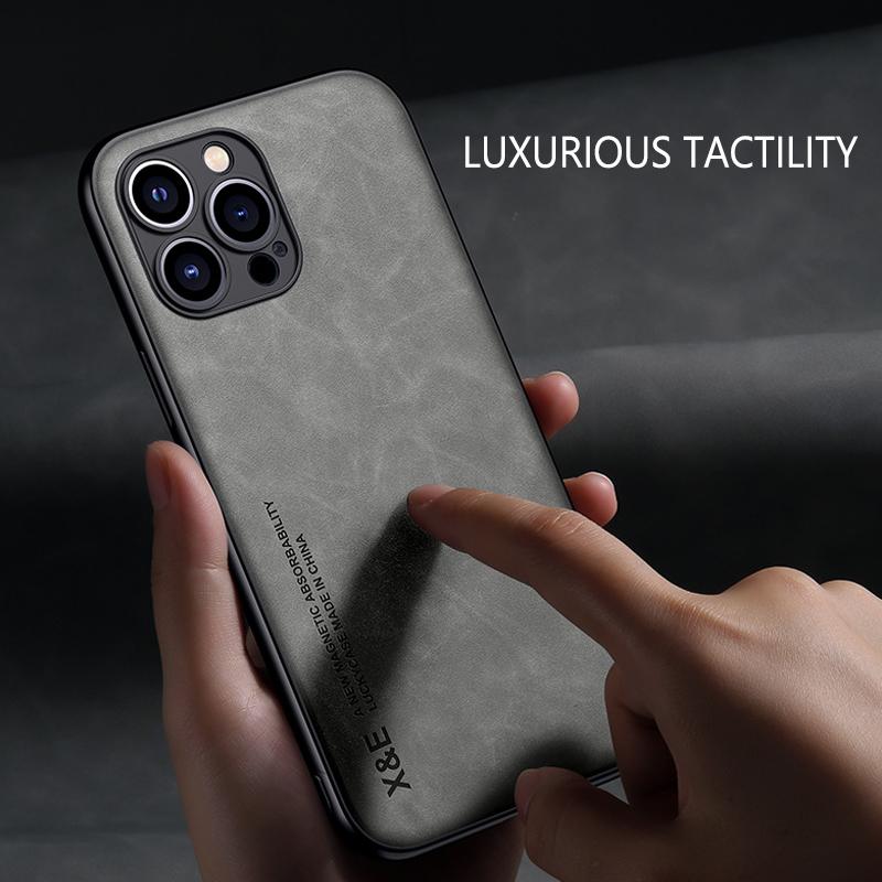 For Iphone 14 Plus 11 13 Pro Max Cases Sheepskin Leather Phone Cover For Iphone 12 Mini Xs Max Xr 7 8 Plus Se 3 2020 2022 Case