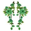 3D Flower Embroidery Flower Applique Multi-Color Handmade Sew On Patch Embroidery DIY Embroidery Repair Patch Wedding Decoration