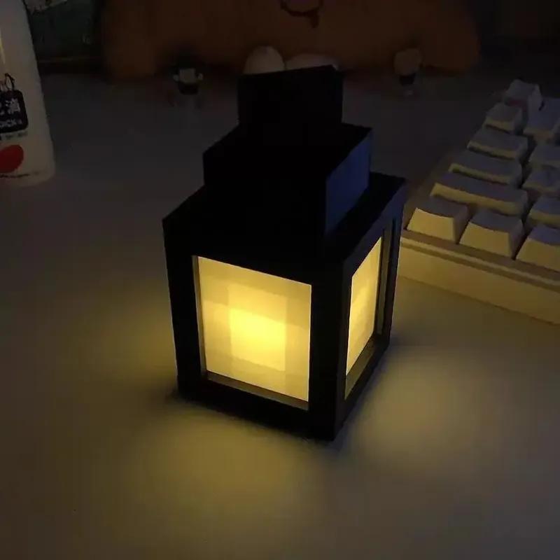 16 color change My World Luminous Lantern, Night light, Charging torch light, children's bedroom ambient light ornament light