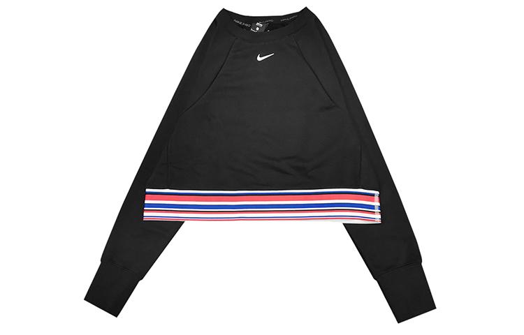 

Nike Sweatshirts Women s Black Crew Neck Moderate Regular CJ3680-010 XL
